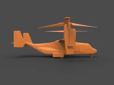 Bell Boeing V-22 3D print model