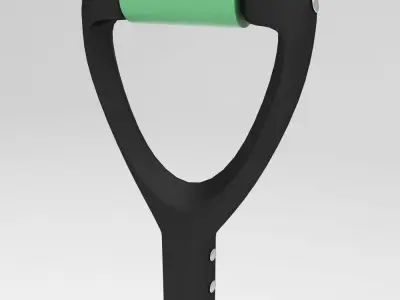 Gardening bedding fork 3d model 3D model