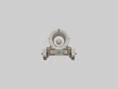 Siegeram Model Low-poly 3D model