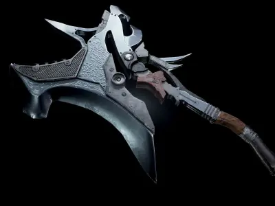 Great Axe Low-poly 3D model