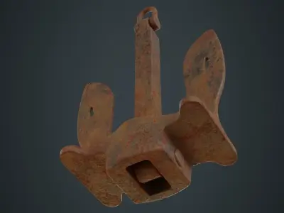 Anchor 1C Low-poly 3D model