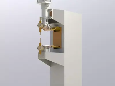 Spot Welding Machine 3D model purchase