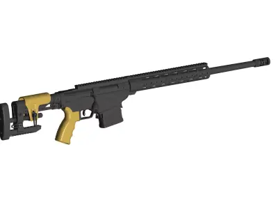 Ruger Precision Rifle 3D model