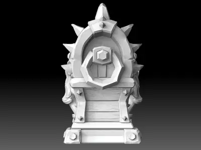 Fantasy chest 3D print model purchase