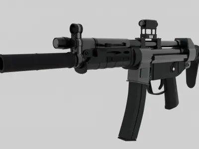  gun magazine-3D model 3D model