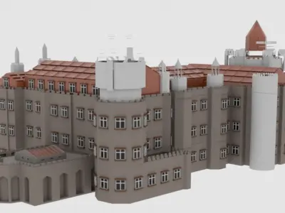 casa loma castle Free 3D model