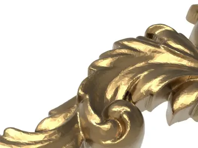  decorative pattern ready for 3D printing 3D print model 6