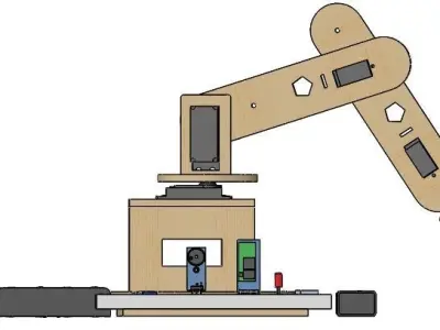 Foundry robot 3D model