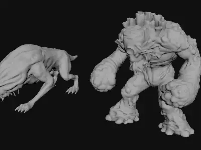 Creature Monster 3D model buy