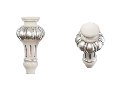 Classic leg 082 3D model