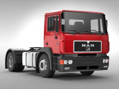 MAN F2000 3D model