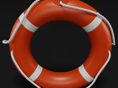 Life Buouy 3D model