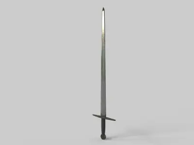 Sword Low-poly 3D model 69