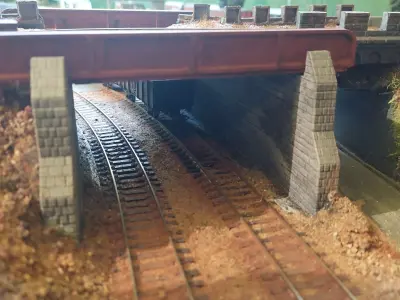 Viaduct Straight 1-87 FDM 3D print model