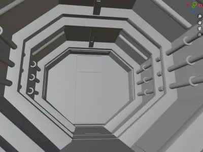 Scyfy environment 3D model