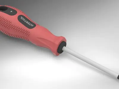 Screwdriver I 3D model