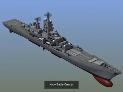 Russian Navy Set 02 3D Model Pack
