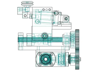 Edge Guide assembly 3D model