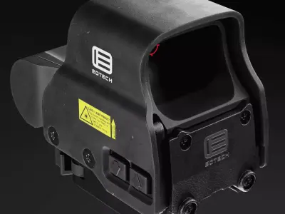 EOTech Holographic Sight EXPS2 Low-poly 3D model