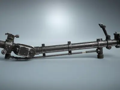 Tank sight TSh-16 for T-34-85 and T-44 Low-poly 3D model