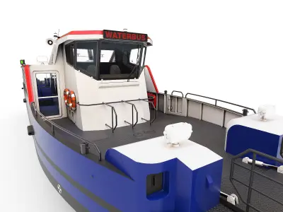 WaterBus ferries 3D model