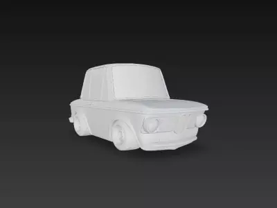 BMW CARTOON 3D print model