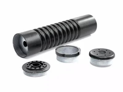 AB Raptor Suppressor with Bravo Hub Adapter Low-poly 3D model