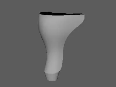 leg High quality 3d models for processing on a cnc machine Free 3D model 4
