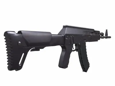 AK-12 Assault Rifle Low-poly 3D model purchase