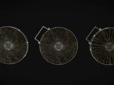German WW2 Tellermine 35 Anti-Tank Mine 3D model