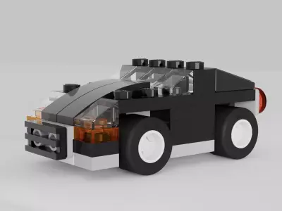 LEGO CREATOR Little Car 30183 3D model