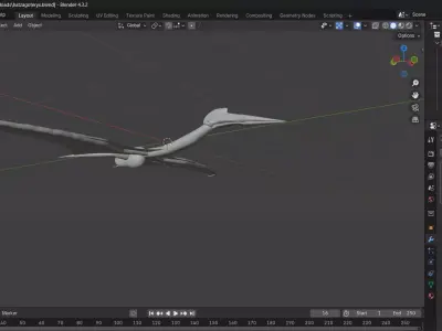 hatzagoterx 3d model realistic 3D model
