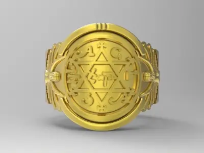 Ring of Solomon 3D print model