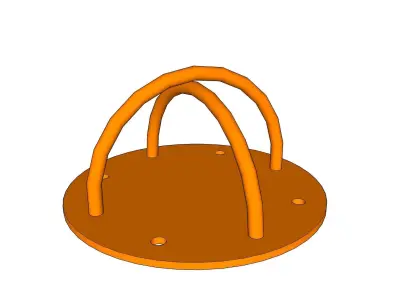 Gym Hanging Equipment  Free 3D model