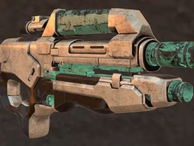 M-96 Machine 3D model