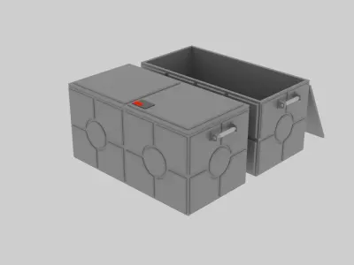 Star Wars Crate-001 Low-poly 3D model