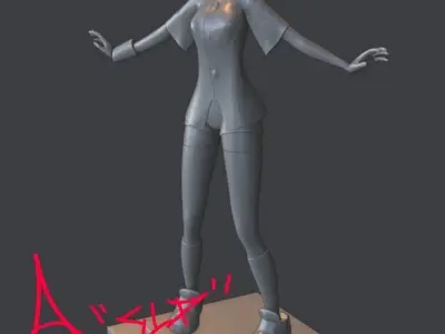 WHITNEY  POKEMON   3D print model