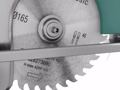 circular saw 3D model purchase