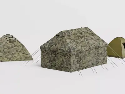 -Tents- 3D model