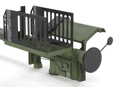 FIM 92 Stinger Missile Launcher 3D model