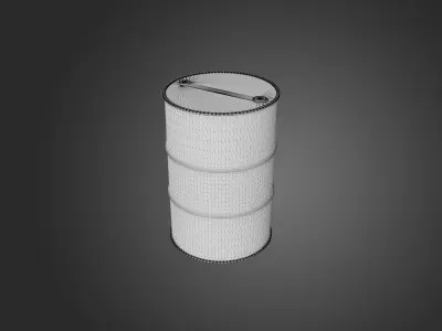 Oil Barrel 3D model order