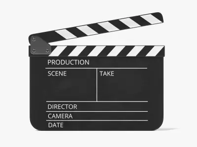 -Clapboard- 3D model