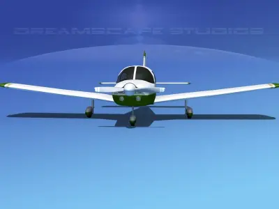 Piper PA-28 V05 3D model