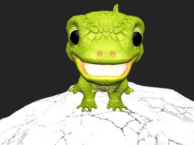 3D Character dinosaur 3D model