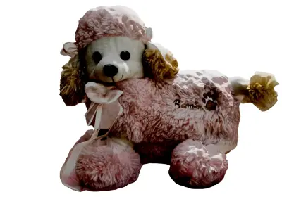 Stuffed Toy Sheep Low-poly 3D model