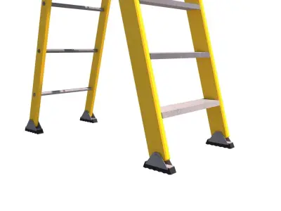 step ladder 3D model buy