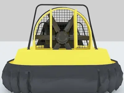 Turbo speed Boat 3D model