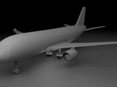 Airbus A320 3D Model 3D model purchase