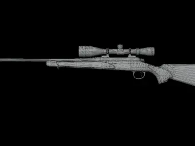 Remington 700 3D model