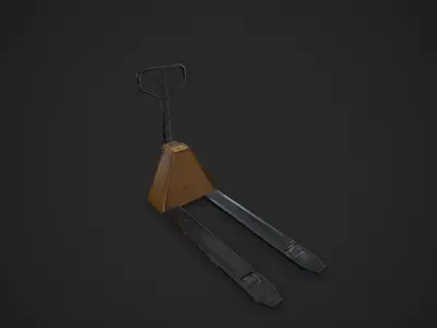 Pallet Truck Low-poly 3D model purchase